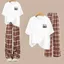 Bộ đồ quần dài caro đỏ + phối áo phông chữ IT OK in ng ự c unisex freesize - THUBIO98