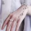 Vòng tay Anime Tian Guan Ci Fu với chuông Hua Cheng Xie Lian, bộ trang sức điều chỉnh được gồm nhẫn và mặt dây chuyền hình bướm