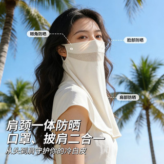 Mặt nạ chống nắng cho mùa hè, mạng che nắng thoáng khí và chống UV khi đi xe đạp, thiết kế unisex, dễ điều chỉnh - A10