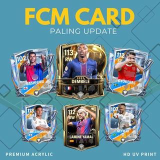 GANTUNGAN KUNCI FC MOBILE PLAYER CARD CUSTOM Akrilik 3mm KEYCHAIN GANCI Acrylic