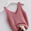Đầm Tank Top Cổ Chữ V Ice Silk Thời Trang Hàn Quốc, Phù Hợp Mặc Mùa Hè