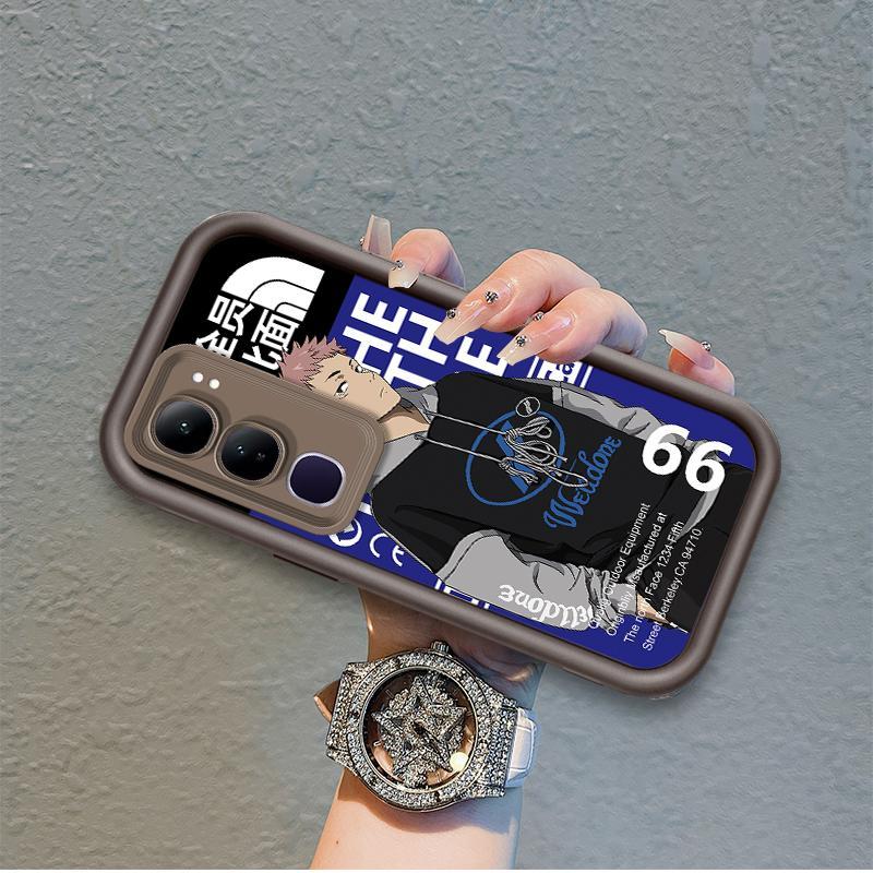 Ốp Lưng Cho VIVO Y19S Pro Y29 4G Hoạt Hình Silicon Mềm Ốp lưng TPU Jujutsu Kaisen Anime Mắt Thiên Thần Chống Sốc Ốp Lưng