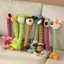 【Ready Stock】 Pet Toy Cute Dog Cat Press Sound Grinding Relieving Stuffy Dog Cartoon Beat Dog Stick Cat Simulation New QKS2