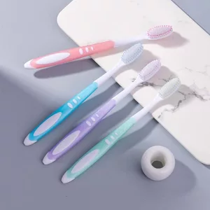 【Roshy】Bàn chải đánh răng cao cấp dùng trong gia đình lông mềm du lịch dành cho người lớn cầm tay.