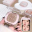 【Roshy】Tạo khối Làm sáng da Màu đơn sắc Ánh nhũ nhẹ Phấn bắt sáng Ứng dụng linh hoạt Làm sáng da mặt đa năng