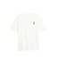 Bán 100% Cotton Cao Cấp Cổ Điển Phong Cách Thể Thao Ngực In logo Áo Thun Thời Trang Hàn Quốc Unisex Rời Cổ Tròn Áo Thun