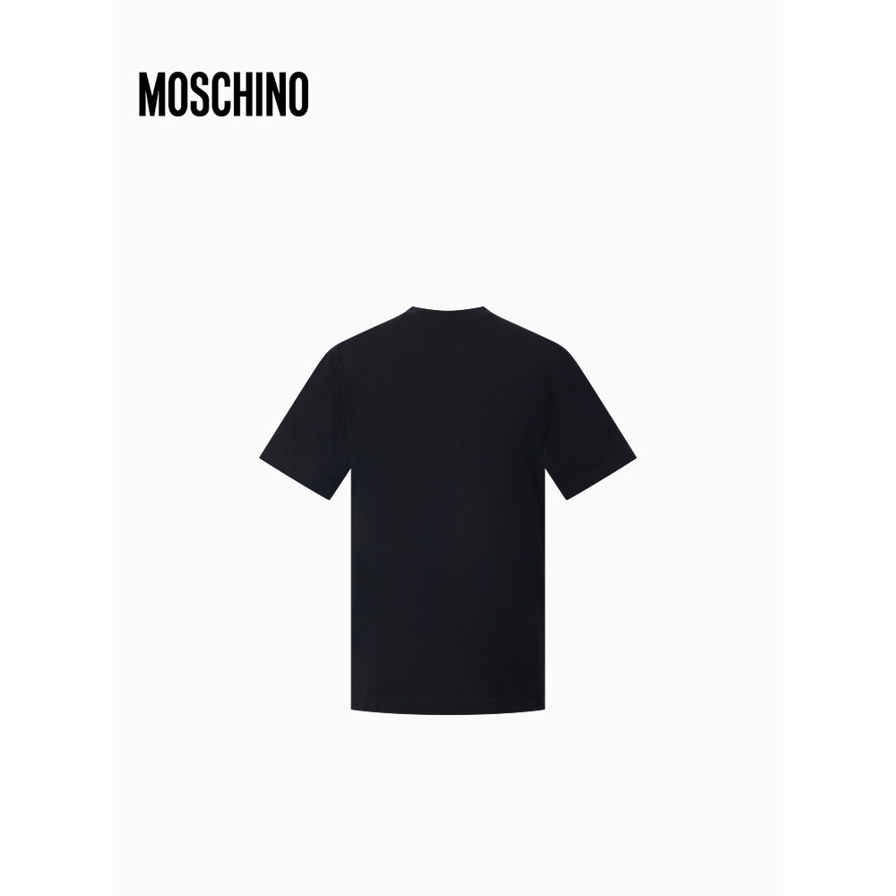 Áo thun unisex oversize, họa tiết con ngỗng, cổ tròn tay ngắn