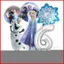 ST2 6 Cái / bộ Frozen Elsa Công Chúa Olaf Trang Trí Tiệc Sinh Nhật Chủ Đề loạt Phim Nhôm Bóng Bay Bộ TS2