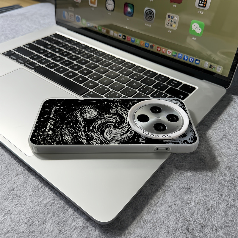 Ốp điện thoại cứng mờ “Bầu trời đầy sao ” cho Oppo Find X9 Ultra X9 Pro X8 Ultra X8 Pro X8S + X7 Ultra / Vỏ Oppo chống sốc