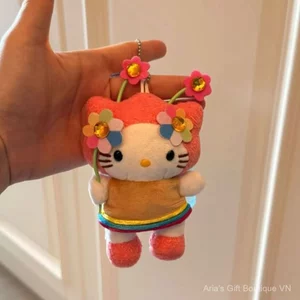 hellokitty Hoa Trung Cổ Fairy kitty Da Đen kt Đầu Cổ kt Túi Mèo Đồ Trang Trí