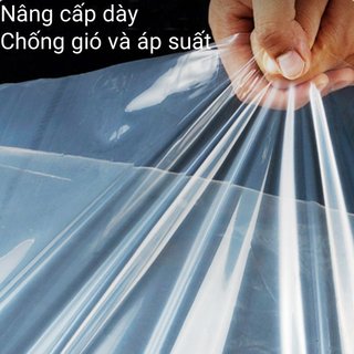Bạt nhựa Pvc trong suốt Tấm che mưa hạng nặng chống thấm nước Tấm che nắng sân vườn ngoài trời
