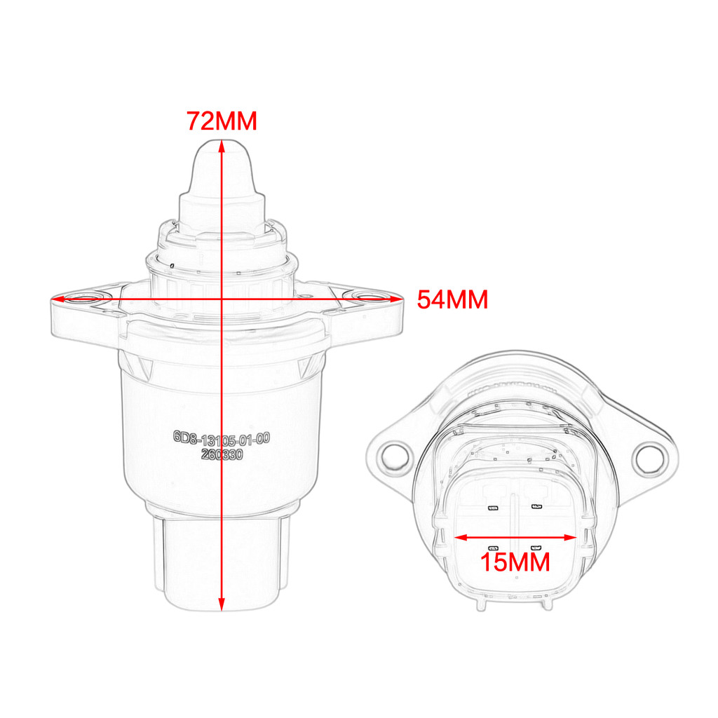 Động cơ điện Động cơ điều khiển tốc độ nhàn rỗi cho ô tô Nhật Bản Yamaha F100 F115 F40 F70 F75 F80 F90 OEM: 6C5-13713-00-00 6C5137130000