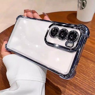 Vỏ Desxz VIVO V40 V30 V29 V27 V23 Pro V27E Vỏ điện thoại mạ trong suốt Bảo vệ Camera Túi khí Vỏ silicon mềm chống sốc