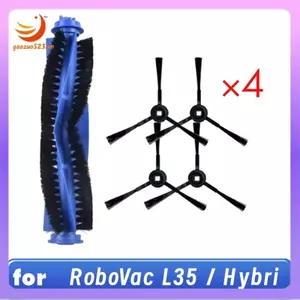 Dành cho Phụ tùng thay thế làm sạch lai RoboVac L35 / L35 4 bàn chải bên + 1 bàn chải chính cho máy hút bụi Robot