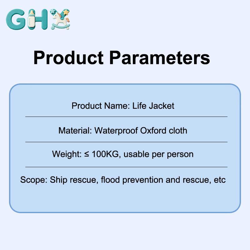 GHX Life Jaet Dành Cho Người Lớn Trẻ Em, Thể Thao Dưới Nước An Toàn Nam Nữ Áo phao Cho Trượt Tuyết Đi Bè Lướt Sóng Kayak Nhân Viên Cứu Hộ VN