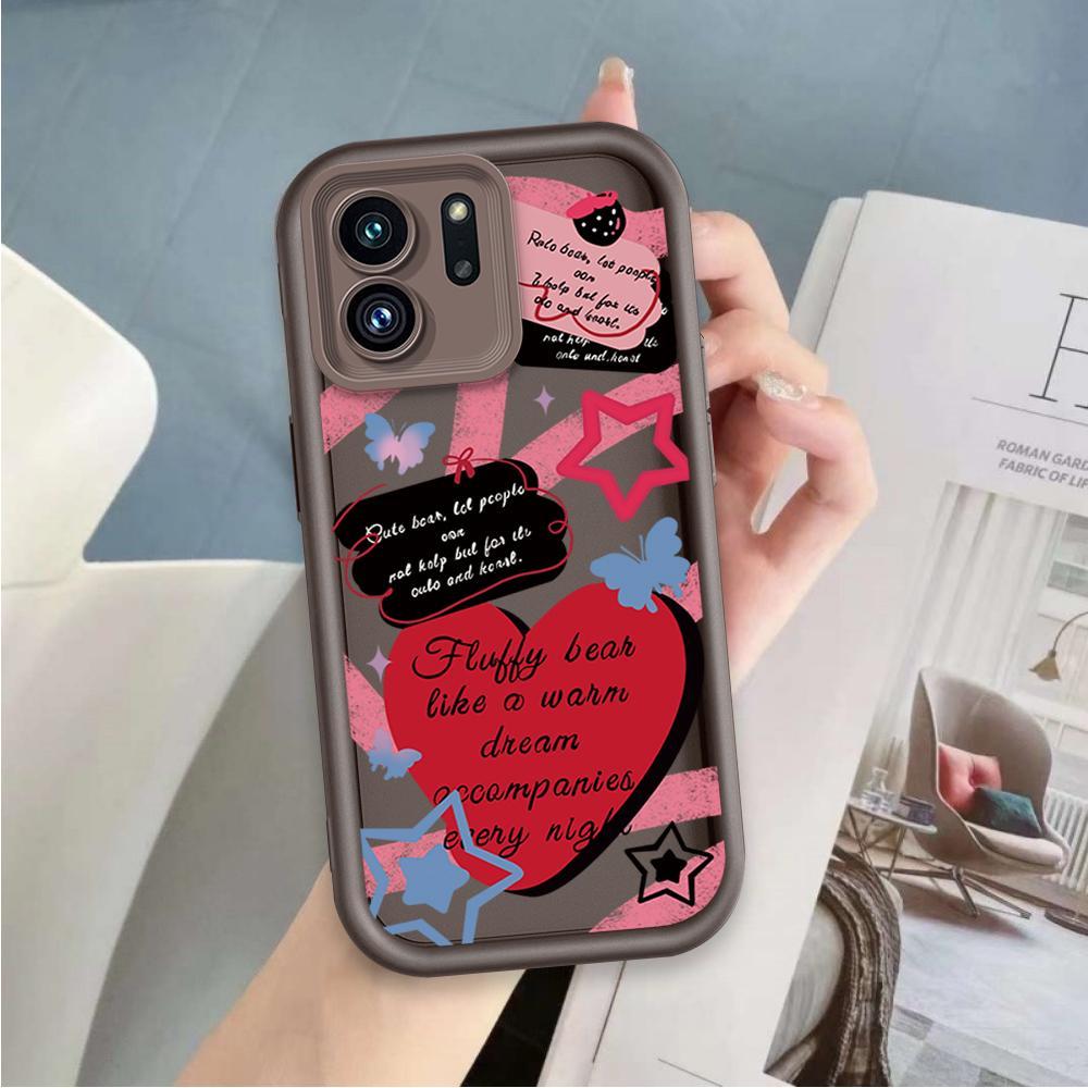 Ốp Lưng Cho OPPO A5X A6 A6X 4G 5G Hoạt Hình Silicon Mềm Đáng Yêu Ốp lưng TPU Tình Yêu Xu Hướng Giày Thiên Thần Mắt Chống Sốc Ốp Lưng