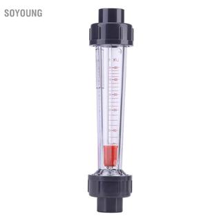 Soyoung Soyoung 100-1000L/H Chất Lỏng Nước Đồng Hồ Ống Nhựa Loại Rotameter Tức Thời LZS 15 Phao Đôi Ren Nữ Cổng Kết Nối Cho DN