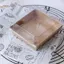Hộp bánh Sandwich hình chữ nhật TRTR Hộp đựng bánh và bánh ngọt 50 miếng mỗi Pa VN