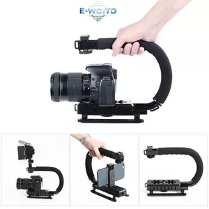 E-WOITD Pro Máy Ảnh Ổn Định Cam Cầm Tay Steadicam Cho Máy Quay DSLR Gimbal E-WOITD