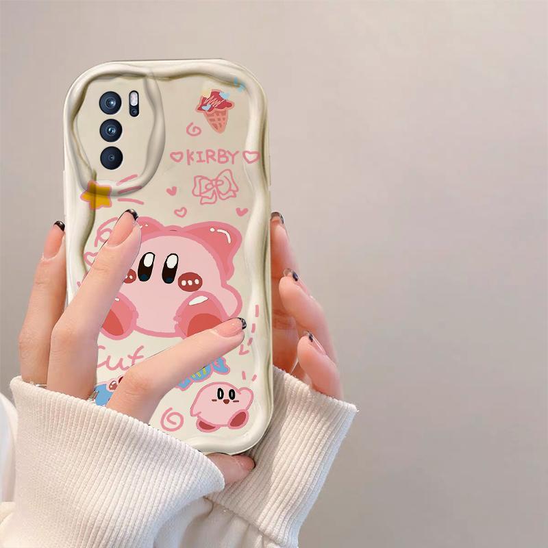 Thích hợp cho OPPO A16 A16S A16K 3D Girls Soft TPU Loopy Kirby Vỏ điện thoại chống sốc