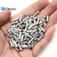 100 Chiếc Bạc Nhôm Phanh Xe Đạp Sang Số Cáp Bên Trong Đầu Dây Đầu Mũ Uốn Đẹp