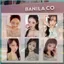HT2 6 Cái / bộ BABYMONSTER LOMO Card BANILA CO × Bộ Sưu Tập Bưu Thiếp Sao Ngoại Vi TH2