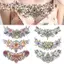 AqToCna Lớn Ngực Eo Vai Ba Chống Thấm Nước Tạm Thời Hình Xăm Stier Chéo Lông Cánh Gai Giả Tatoo Underboob Body Art AqToCna