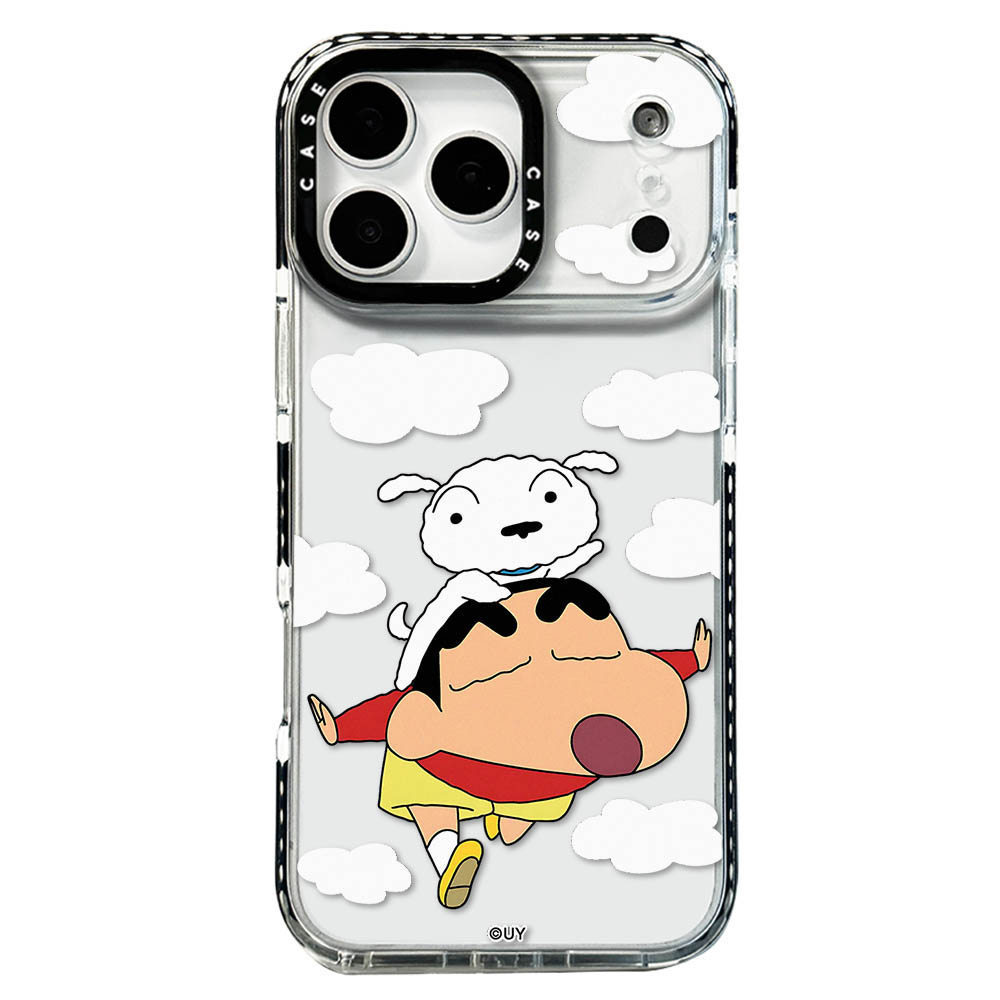 Ốp điện thoại lướt sóng Crayon Boy cho IPhone 17 Pro Max 17 16 15 14 13 12 11 Vỏ bảo vệ chống sốc