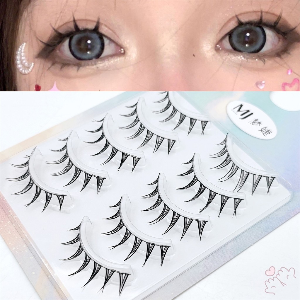 Lông mi giả hiệu ứng tự nhiên 3D - Thiết kế đuôi trong suốt siêu mỏng