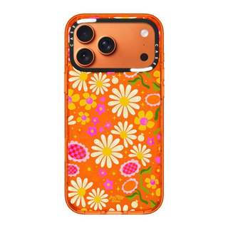 CASECASE X Nhiều Màu Sắc Hoa Cúc Cam / Đỏ / Perri Tím Kẹo Bộ Sưu Tập Màu Sắc Trong Suốt Cứng Từ Tính Hút Tác Động Dành Cho Apple IPhone 13 14 15 16 17Pro Max Plus Có Hộp