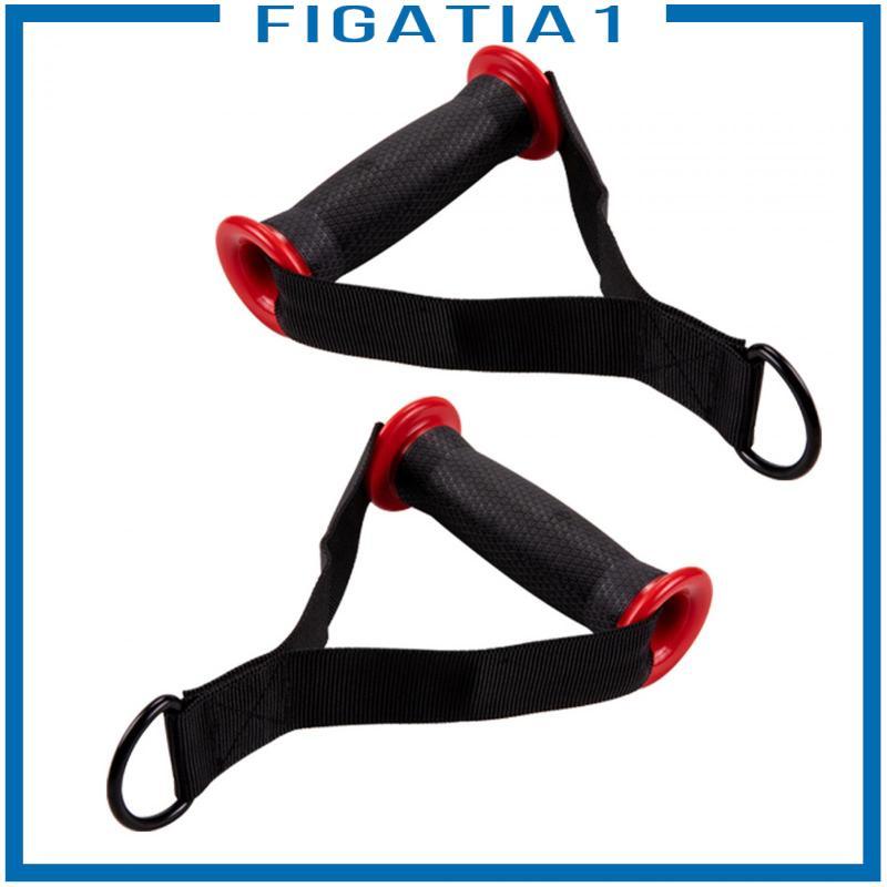 2x Tay Cầm Tập Gym Tập Luyện Vải Nylon Đính Kèm Khuấy Tập Gym Kéo Lên Tay Cầm