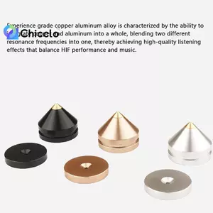 1 Bộ Loa Gai Chân Đế Loa Âm Thanh Bộ Phận Sửa Chữa Bàn Xoay Sho Hút Pin Móng Tay Và Miếng Lót Đẹp