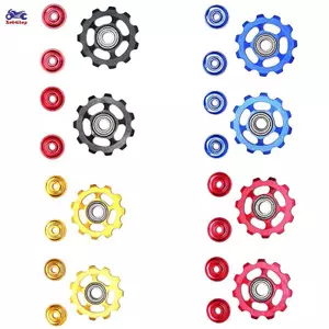 XOITOP 2 Chiếc 11T Hợp Kim Nhôm Xe Đạp Joey Bánh Xe Phía Sau Derailleur Ròng Rọc Phần Xe Đạp VN