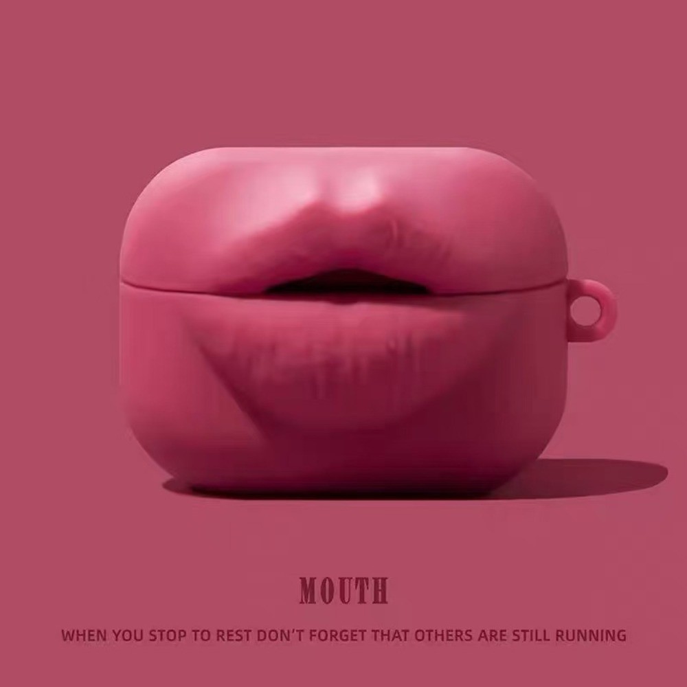 Vỏ tai nghe silicon hình chân mèo + mặt dây chuyền cho AirPods Pro3/Pro/Pro2/4/3/2/1