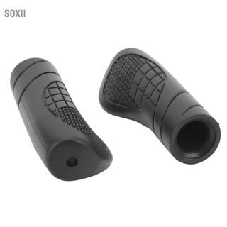 soxii SPYMINNPOO Tay lái xe đạp Tay cầm 1 cặp Giảm xóc chống trượt bằng nhựa cho xe đạp leo núi
