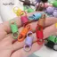 AqToCna 50 Chiếc Cuộn Dây Lò Xo Kẹp Dây Uốn Đầu Mũ Dây Kết Nối Cho Trang Sức Vòng Tay Làm Phụ Kiện DIY AqToCna