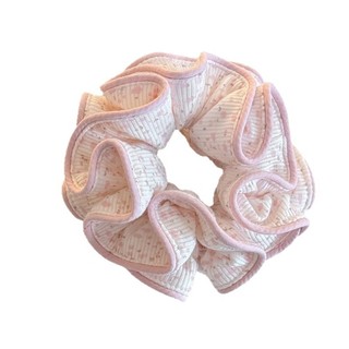 Hululu / Dây buộc tóc scrunchy hồng xanh, nhẹ nhàng, phụ kiện tóc phong cách mới