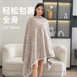 Ném Checker San Hô Lông Cừu Người Lớn Quà Tặng Khăn Tắm Hộ Gia Đình Người Lớn Mềm Mại Nam Nữ Tắm Đa Năng Đi Biển Khăn EWL7