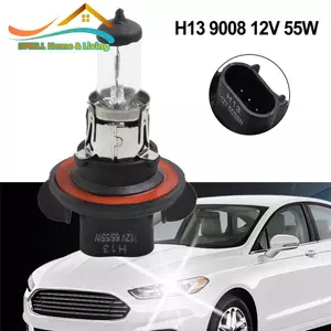 Bóng đèn pha ô tô Halogen màu trắng trong suốt H13 9008 55W 12V Bền và lâu trôi