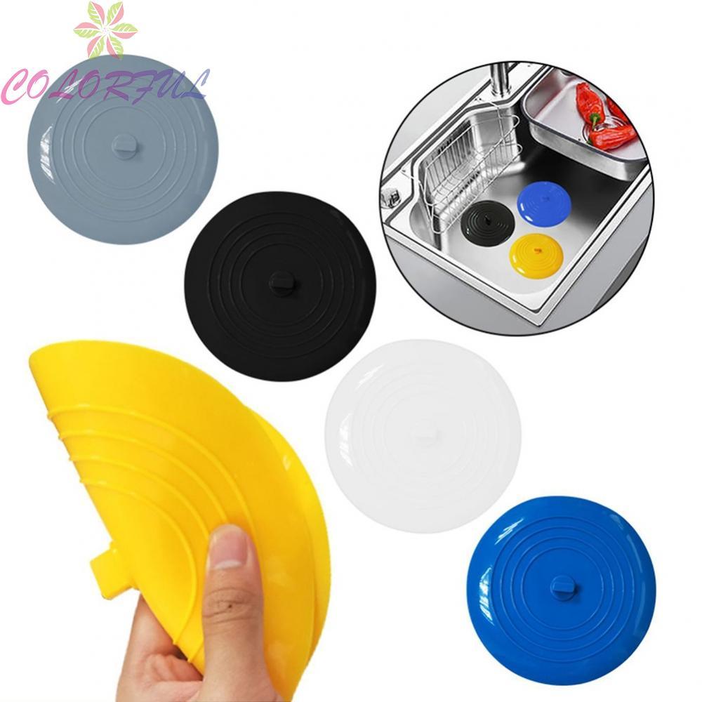 Secure Suction Tub Drain Hair Stopper Sink Cover for Kitchen and Bathroom