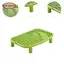 Cat Litter Ramp có chức năng lọc Dụng cụ bẫy mèo bước Polypropylen chắc chắn cho hộp đựng mèo già nhỏ