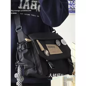 Dụng cụ mặc đường phố Nhật Bản dành cho học sinh trung học công suất lớn Satchel