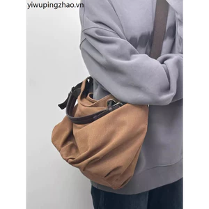 Nhật Bản Retro Túi Dụng Cụ Dạo Phố Túi Vải Dung Tích Lớn Đa Năng Một Vai Túi Sinh Viên Com