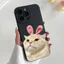 Ốp điện thoại silicon bảo vệ máy ảnh iPhone hình mèo con - iP 7/8/X/XS/XR/11/12/13/14/15/16/17/Plus/Air/Pro/Max