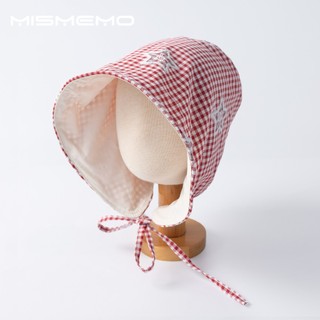 MISMEMO Kẻ Sọc Nón Nữ Phong Cách Hàn Quốc Phù Hợp Với Ngọt Ngào Dễ Thương Mũ Nồi Chống Nắng Mũ Che Nắng