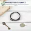 Vòng tay da thật Devil's Eye, phụ kiện trang sức thời trang cho nữ