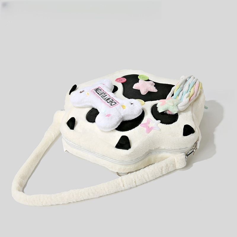 Mèo Dễ Thương Paw Sang Trọng Ba Lô Có Dây Đeo Có Thể Điều Chỉnh Kawaii Túi Mềm Lông Ví Hoạt Hình Ba Lô Nữ Bé Gái Quà Tặng Giáng Sinh