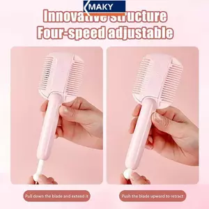 MAKY 2 Trong 1 Cho Bé Cắt Tóc Và Làm Tóc Lược Viền Nổ Và Tóc Gãy Nổ Tông Đơ Tông Đơ Cắt Tóc Di Động Trẻ Em VN