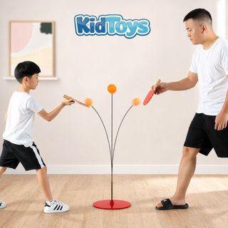 Đồ chơi bóng bàn đế chân KidToys – tập phản xạ vận động cho bé