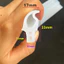 Hình Đặc Biệt Nấm Đầu Lò Nướng Hình Đầu Đường May Cửa Cao Su Silicon Niêm Phong Dải Silicon Chịu Nhiệt Độ Cao